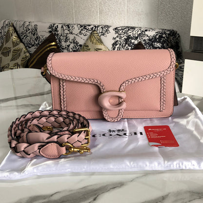 Coach Tabby 26 With Braided Leather Bag