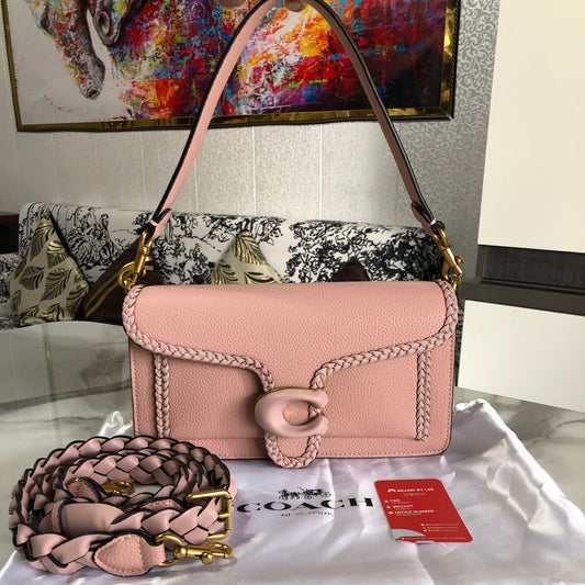 Coach Tabby 26 With Braided Leather Bag