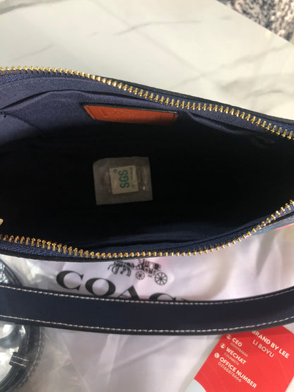 Coach Teri Shoulder Bag in Signature Canvas with Cherry Print