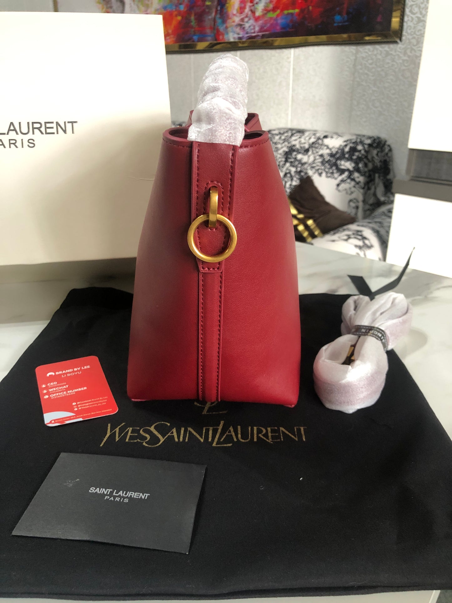 Saint Laurent Le 37 bucket bag
