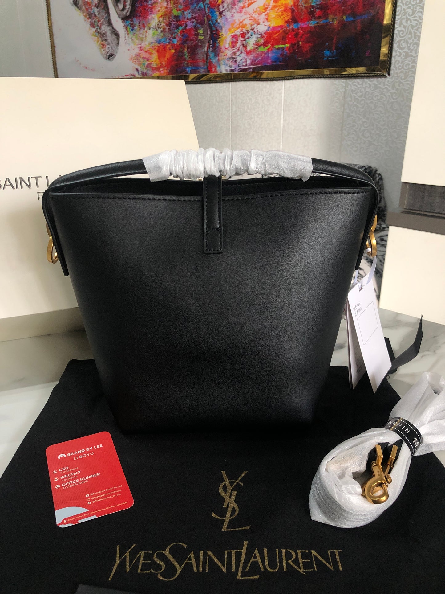 Saint Laurent Le 37 bucket bag