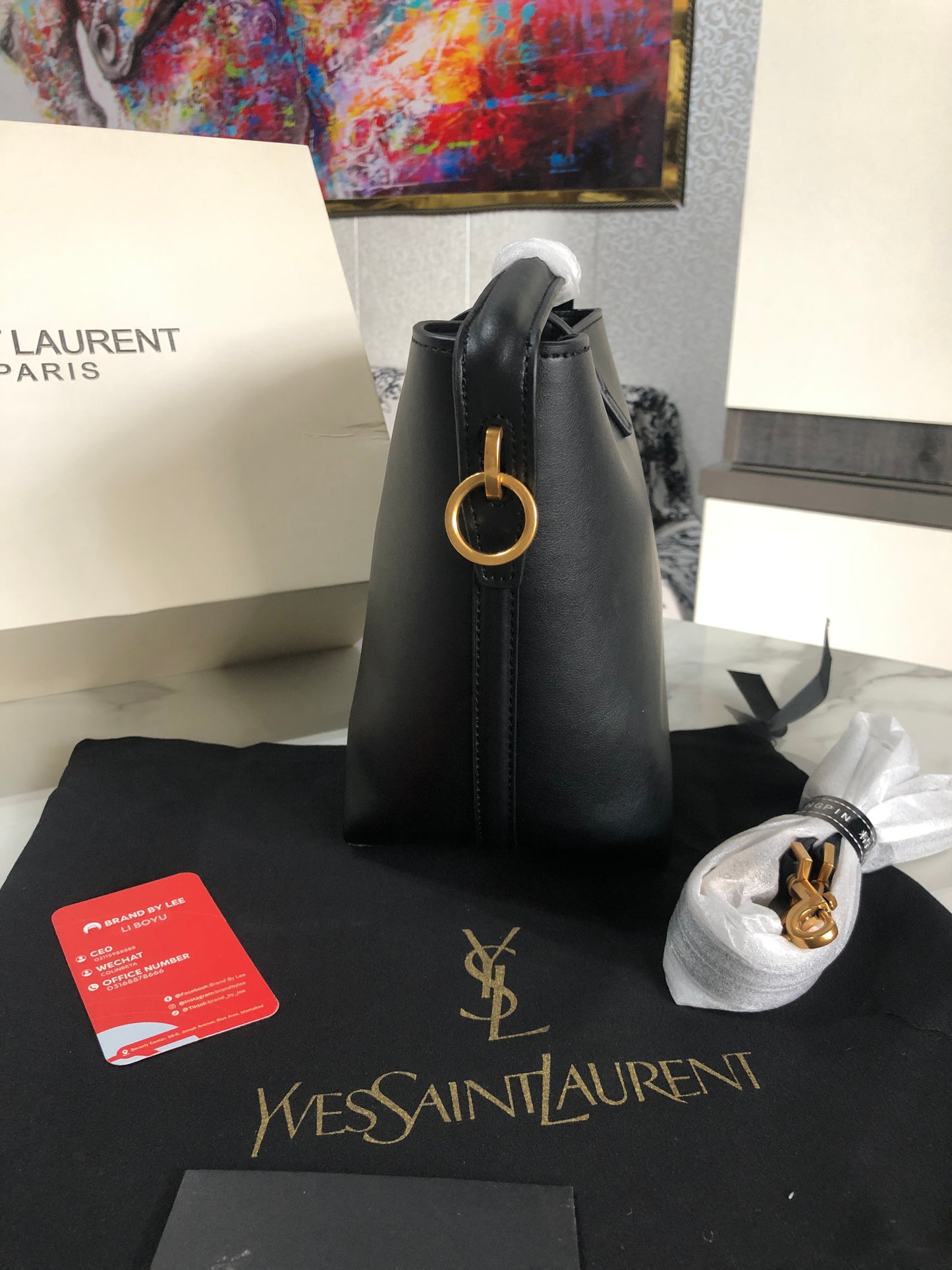 Saint Laurent Le 37 bucket bag