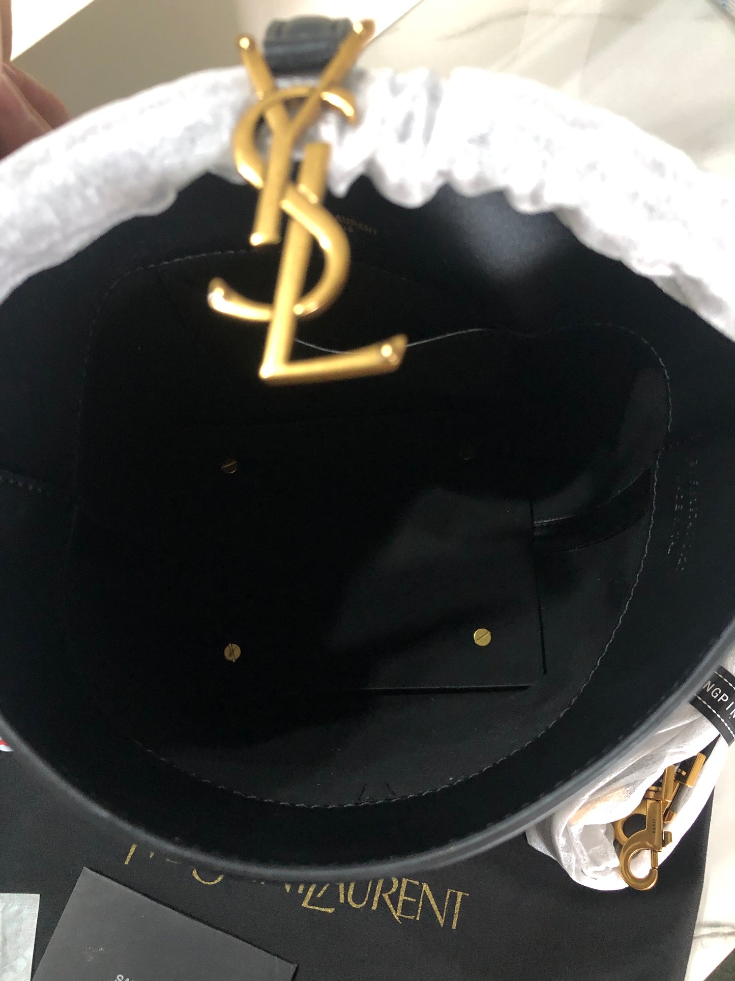 Saint Laurent Le 37 bucket bag