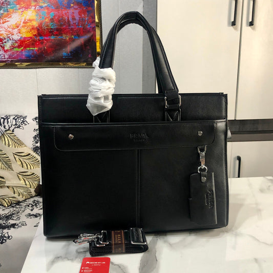 Prada Leather Laptop Bag