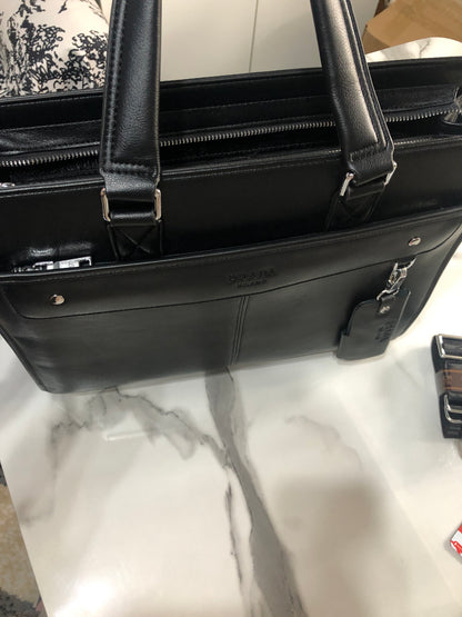 Prada Leather Laptop Bag