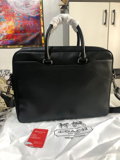 Coach Beckett Leather Laptop Bag