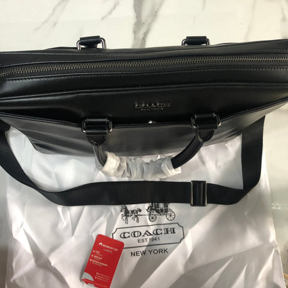 Coach Beckett Leather Laptop Bag