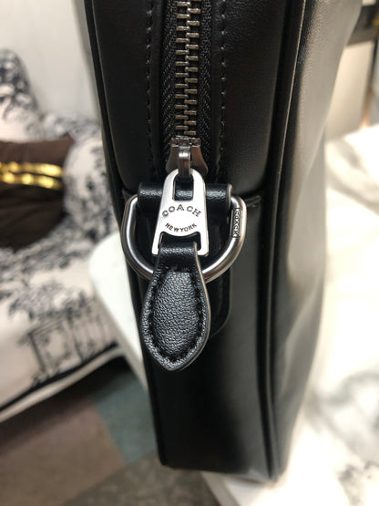 Coach Beckett Leather Laptop Bag