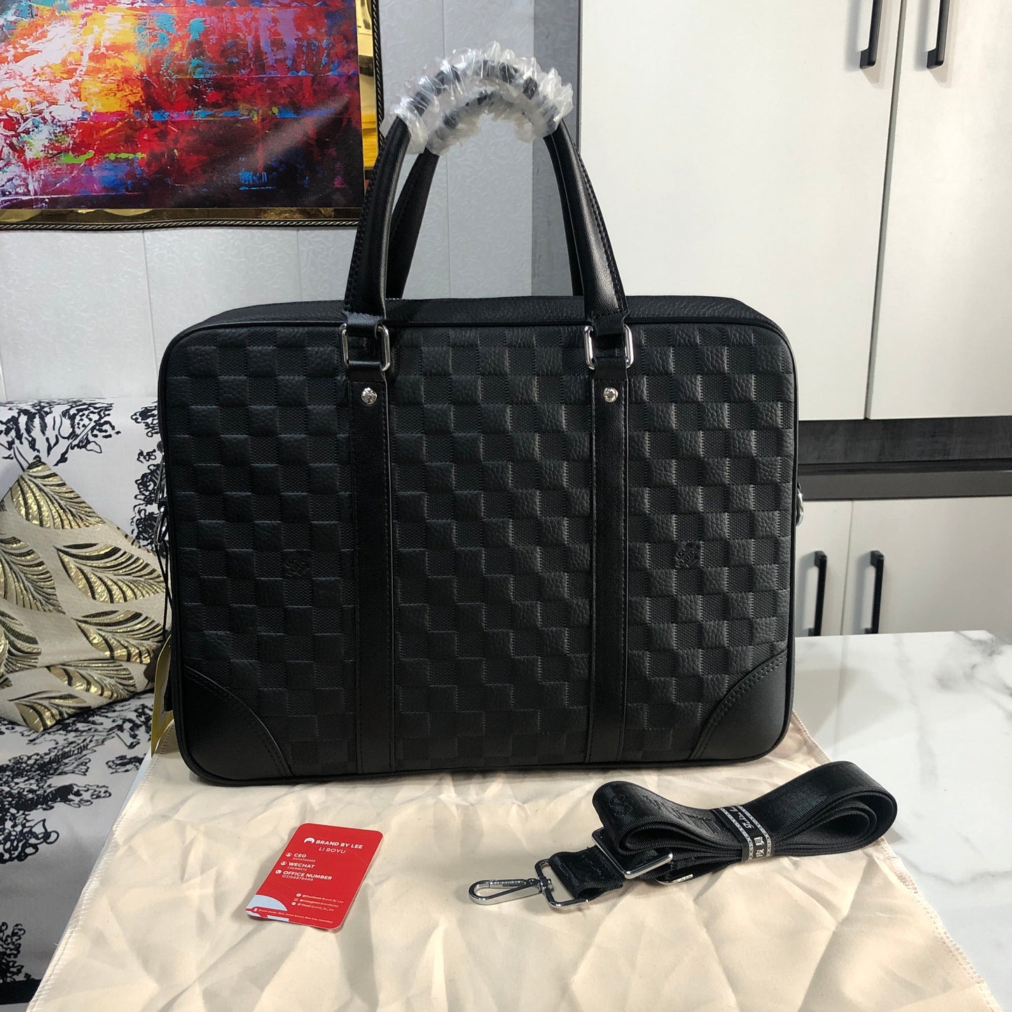 Louis Vuitton Porte-Documents Voyage PM Laptop Bag