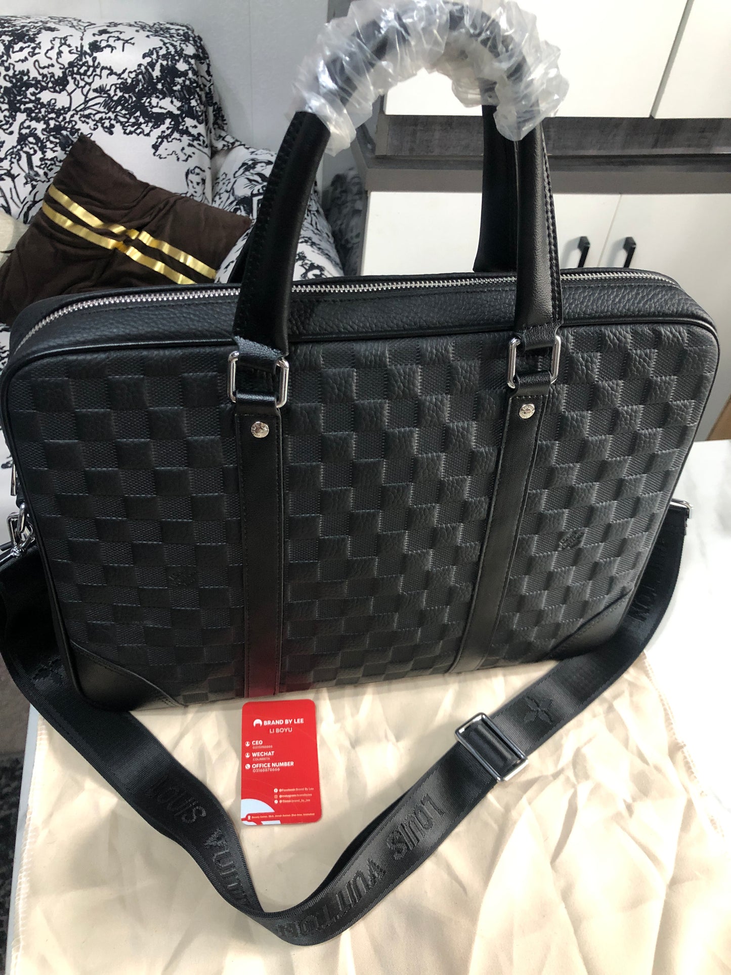Louis Vuitton Porte-Documents Voyage PM Laptop Bag