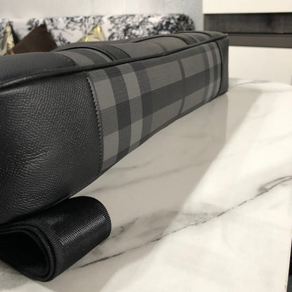 Burberry Charcoal Grey Laptop Bag