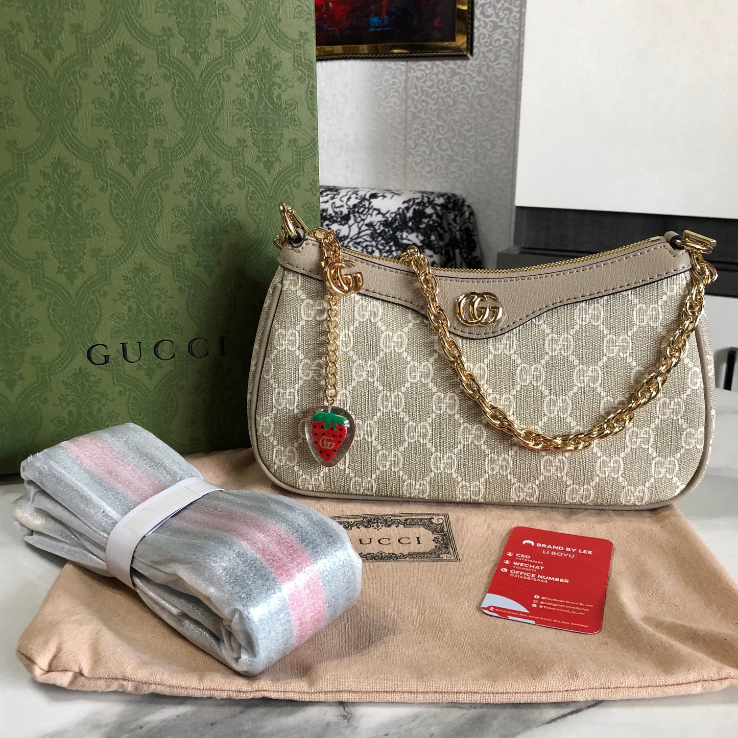Gucci Small Ophidia Shoulder Bag