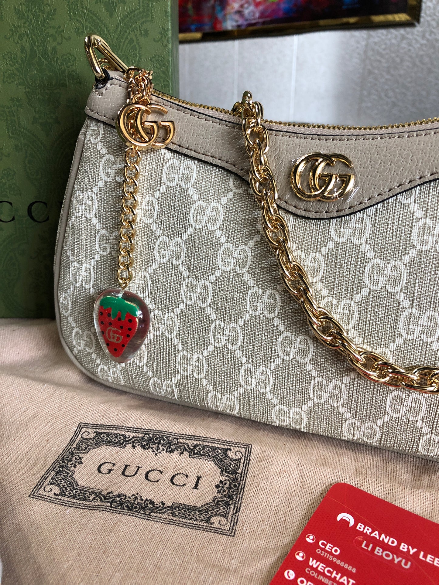 Gucci Small Ophidia Shoulder Bag