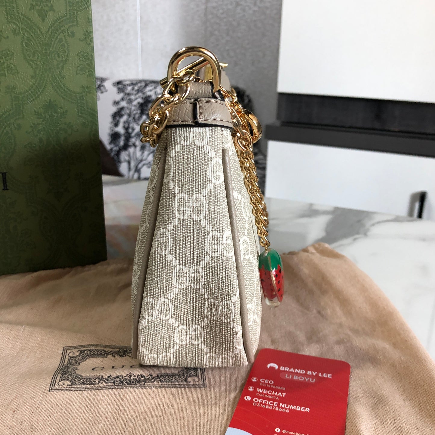Gucci Small Ophidia Shoulder Bag