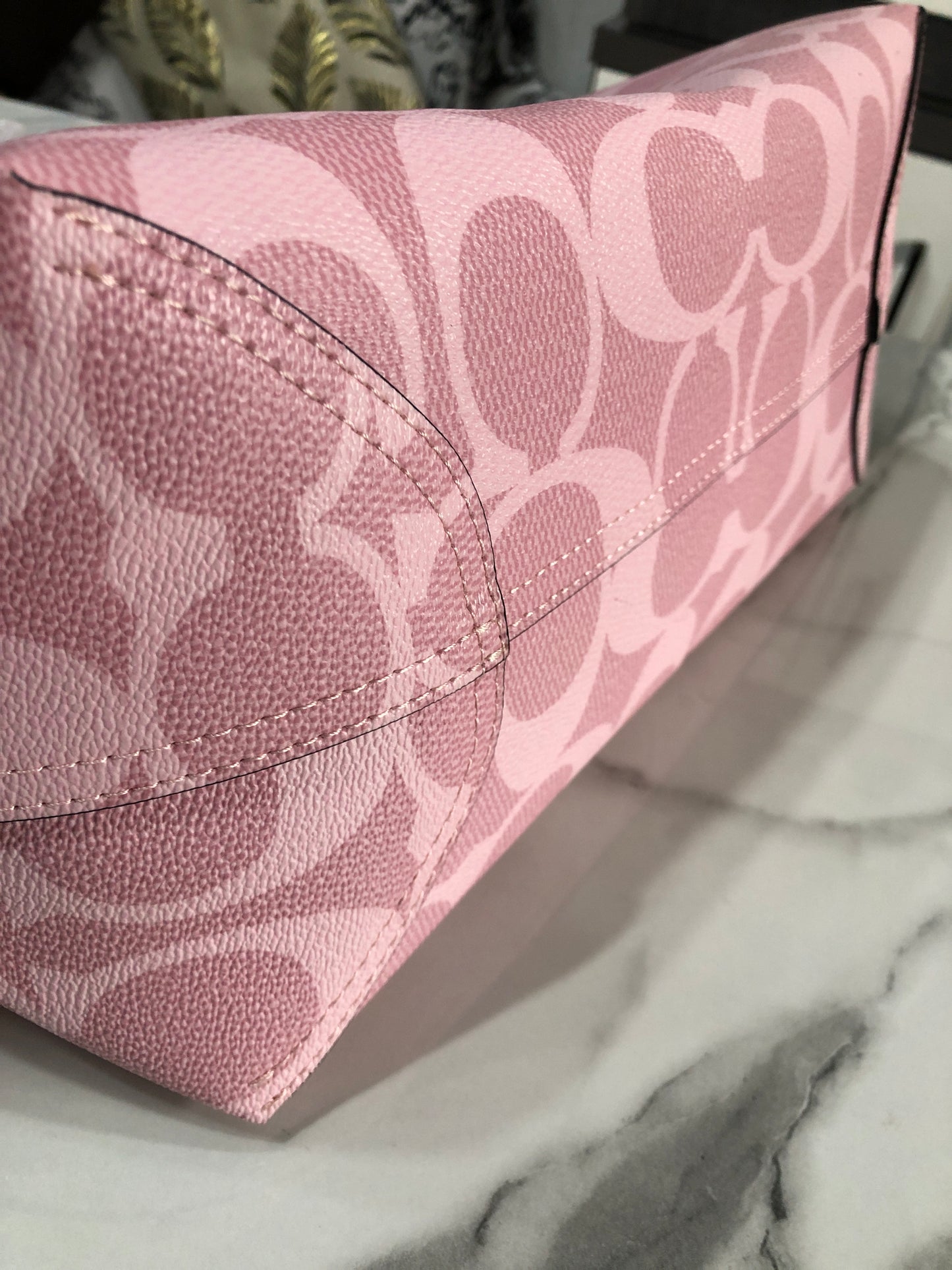 Coach City Tote in Signature Canvas