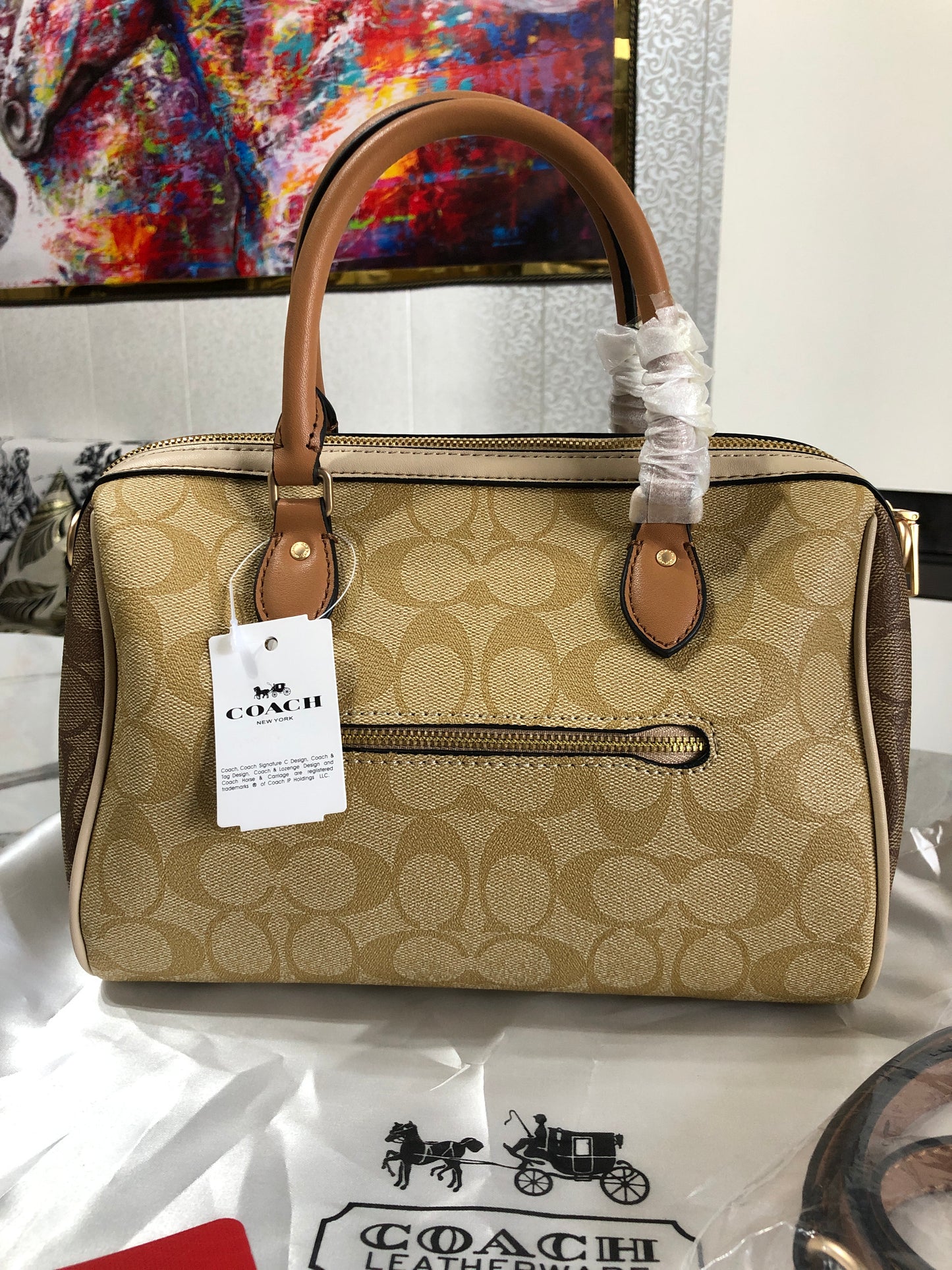 Coach Rowan Satchel Bag