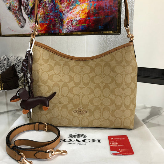 Coach Laurel Shoulder Bag in Signature Canvas