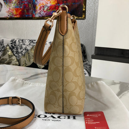 Coach Laurel Shoulder Bag in Signature Canvas
