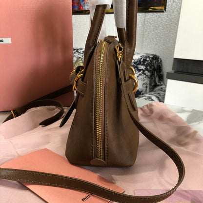 Miu Miu Aventure Nappa Leather Bag