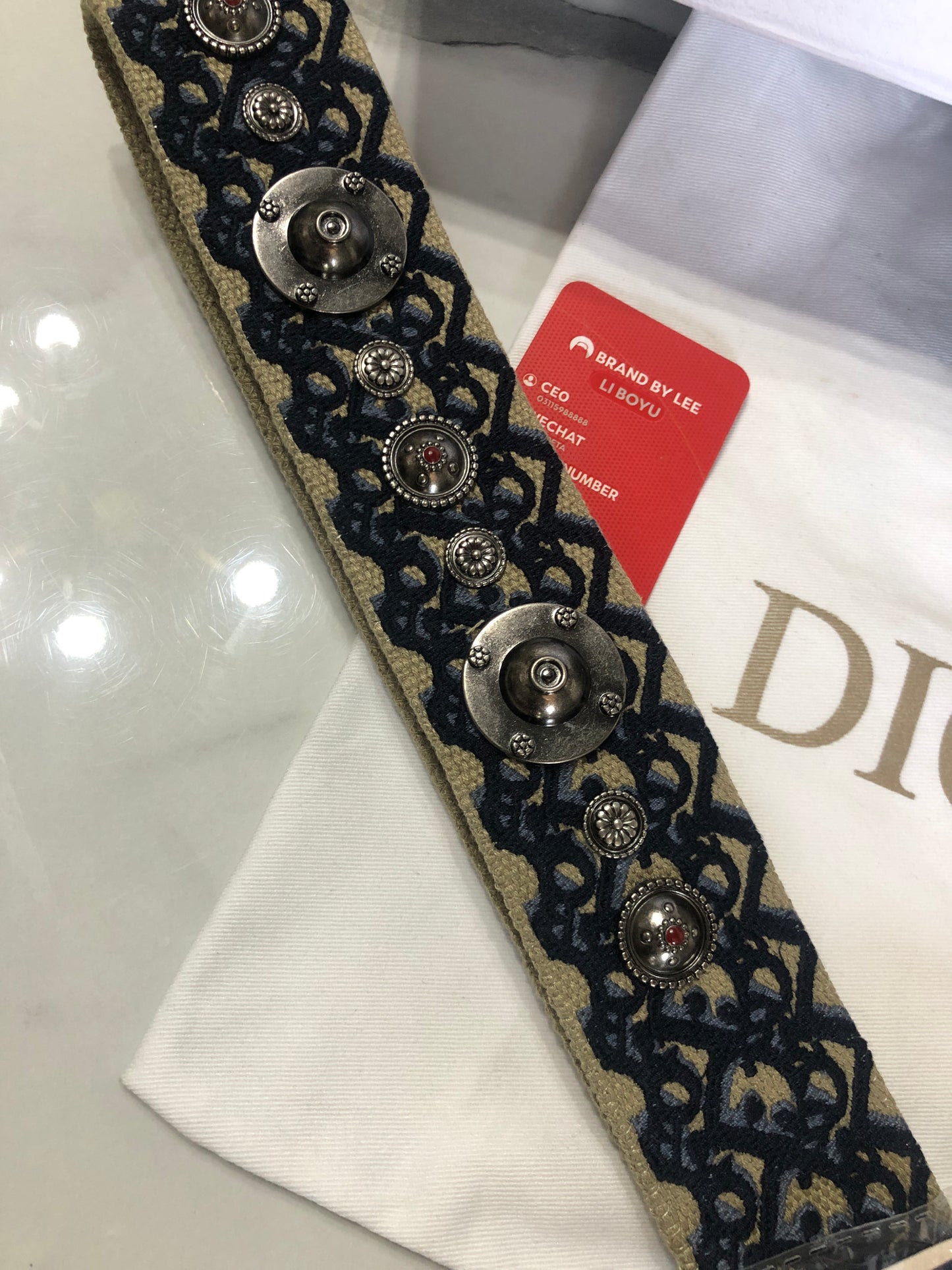 Christian Dior Saddle Bag