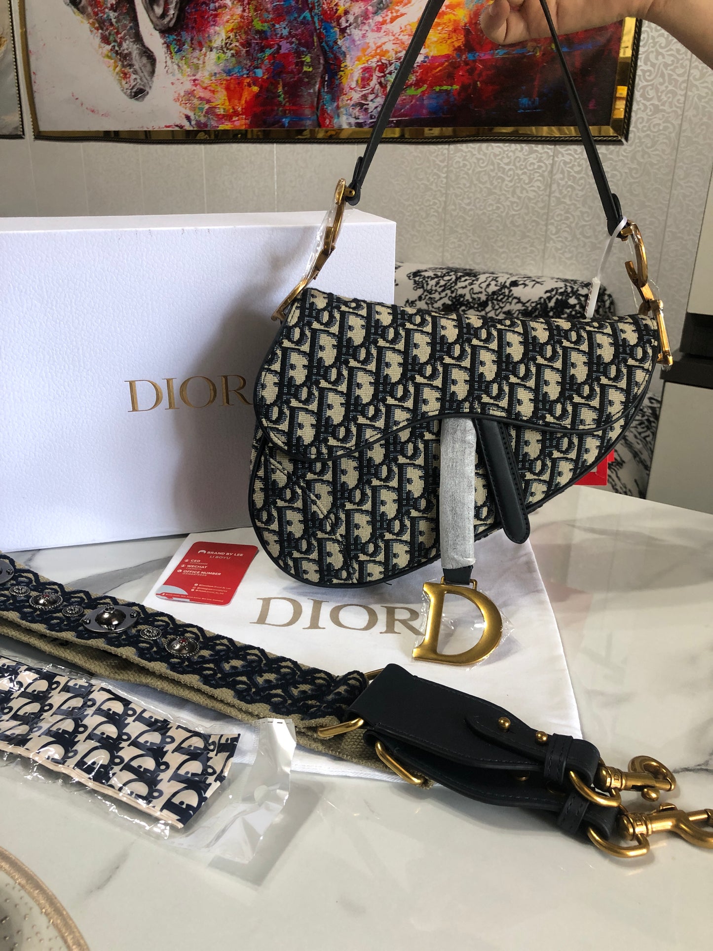 Christian Dior Saddle Bag