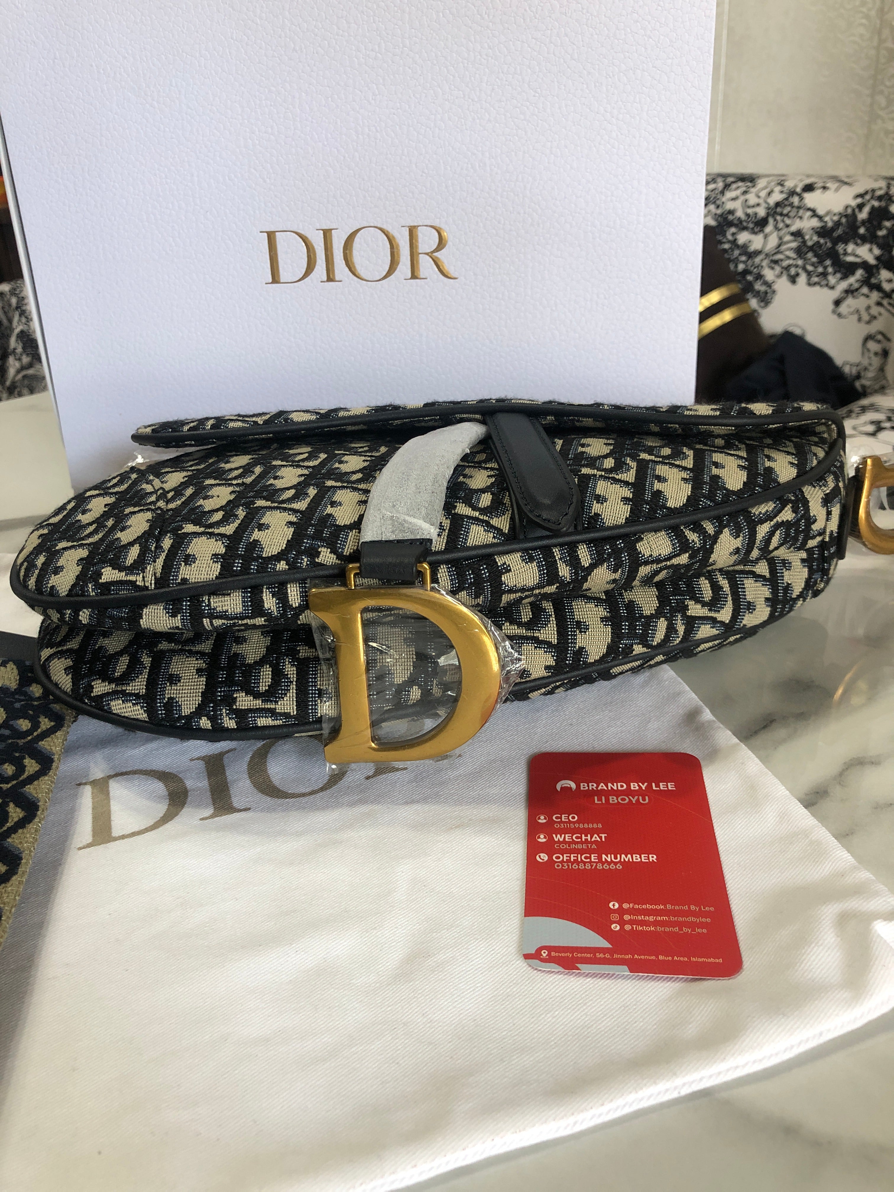 Christian Dior Saddle Bag