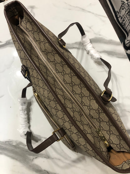 Gucci GG Supreme Canvas Tote Bag