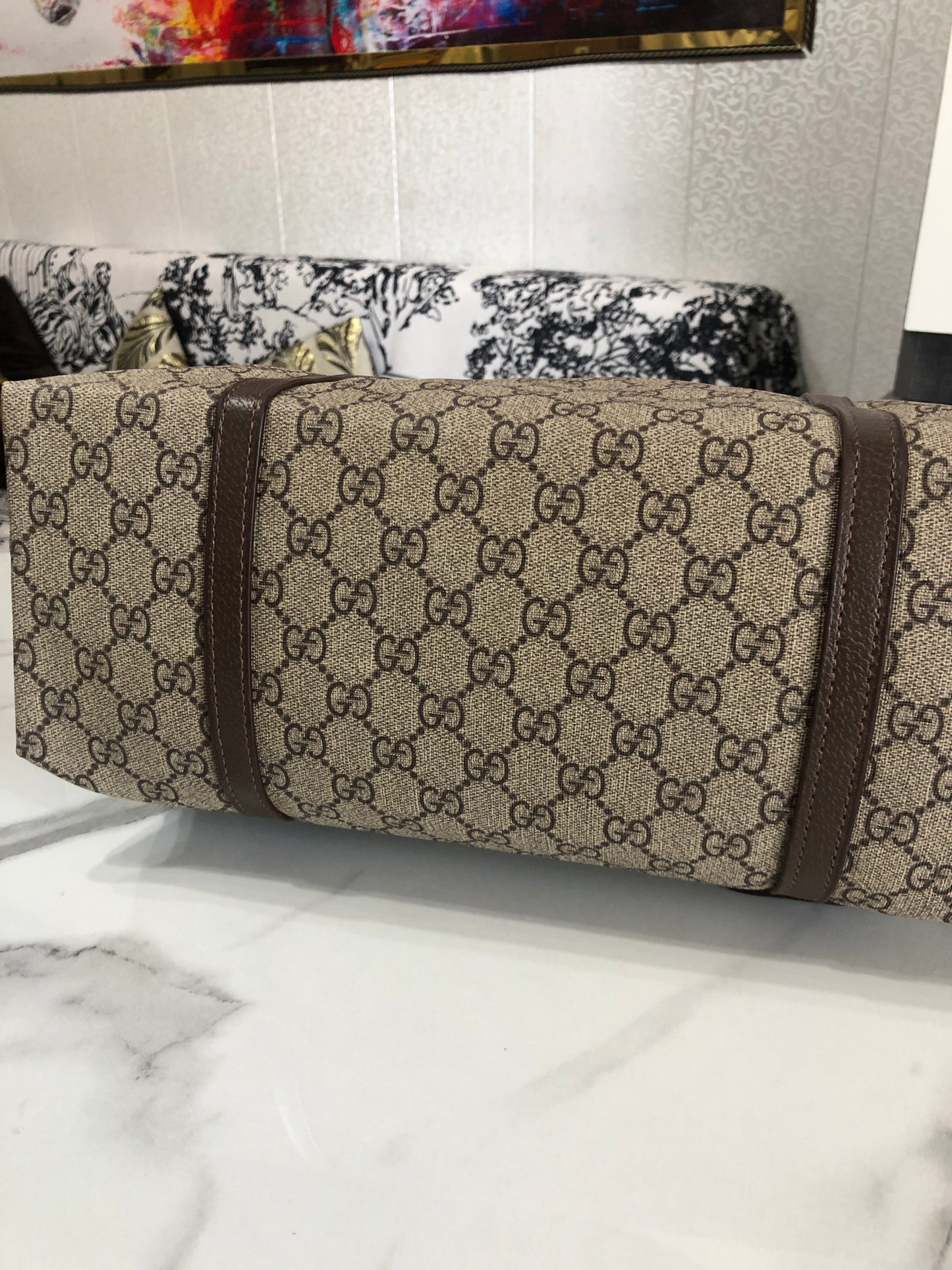 Gucci GG Supreme Canvas Tote Bag