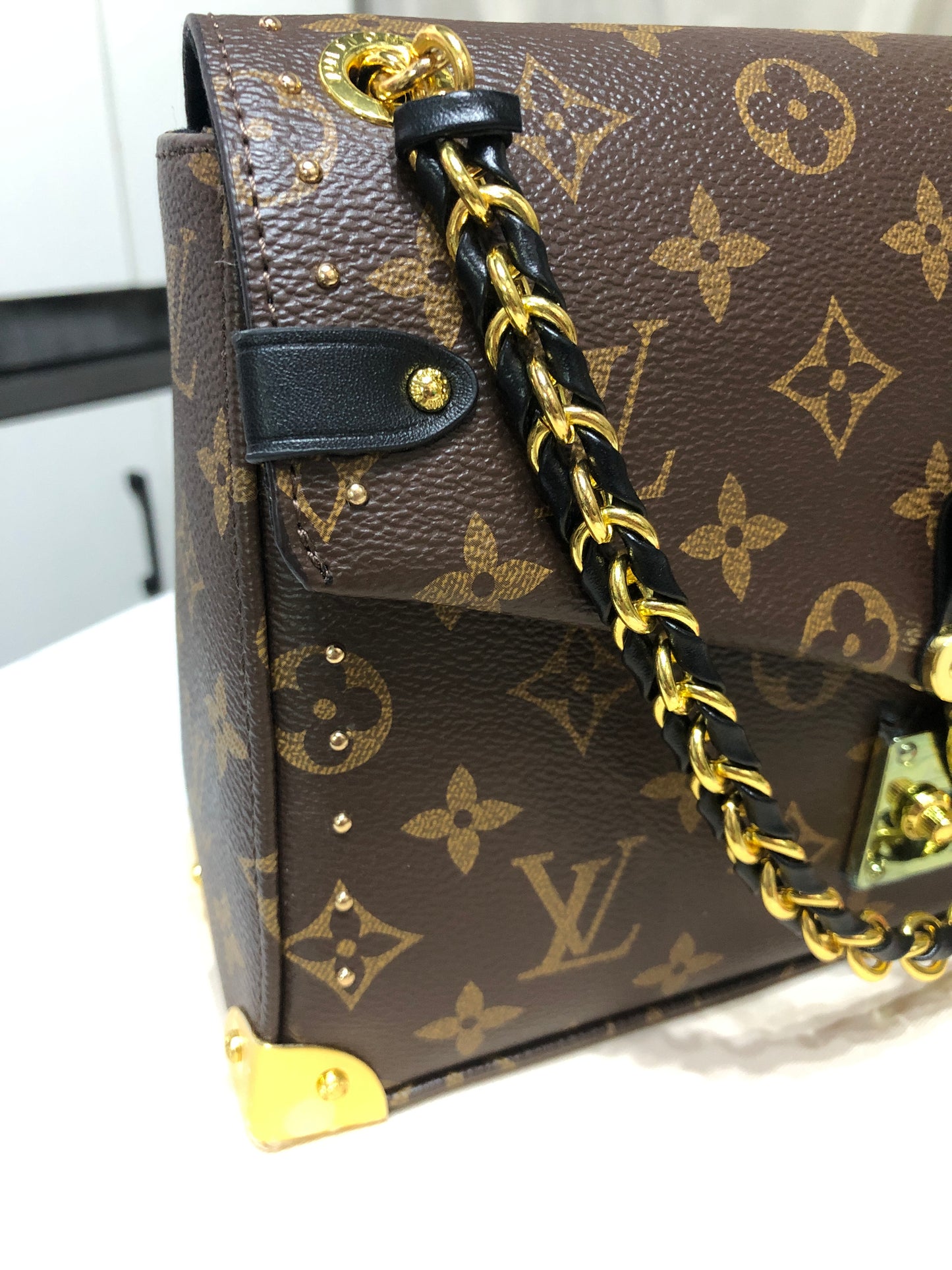 Louis Vuitton Trunkie East West Monogram shoulder bag