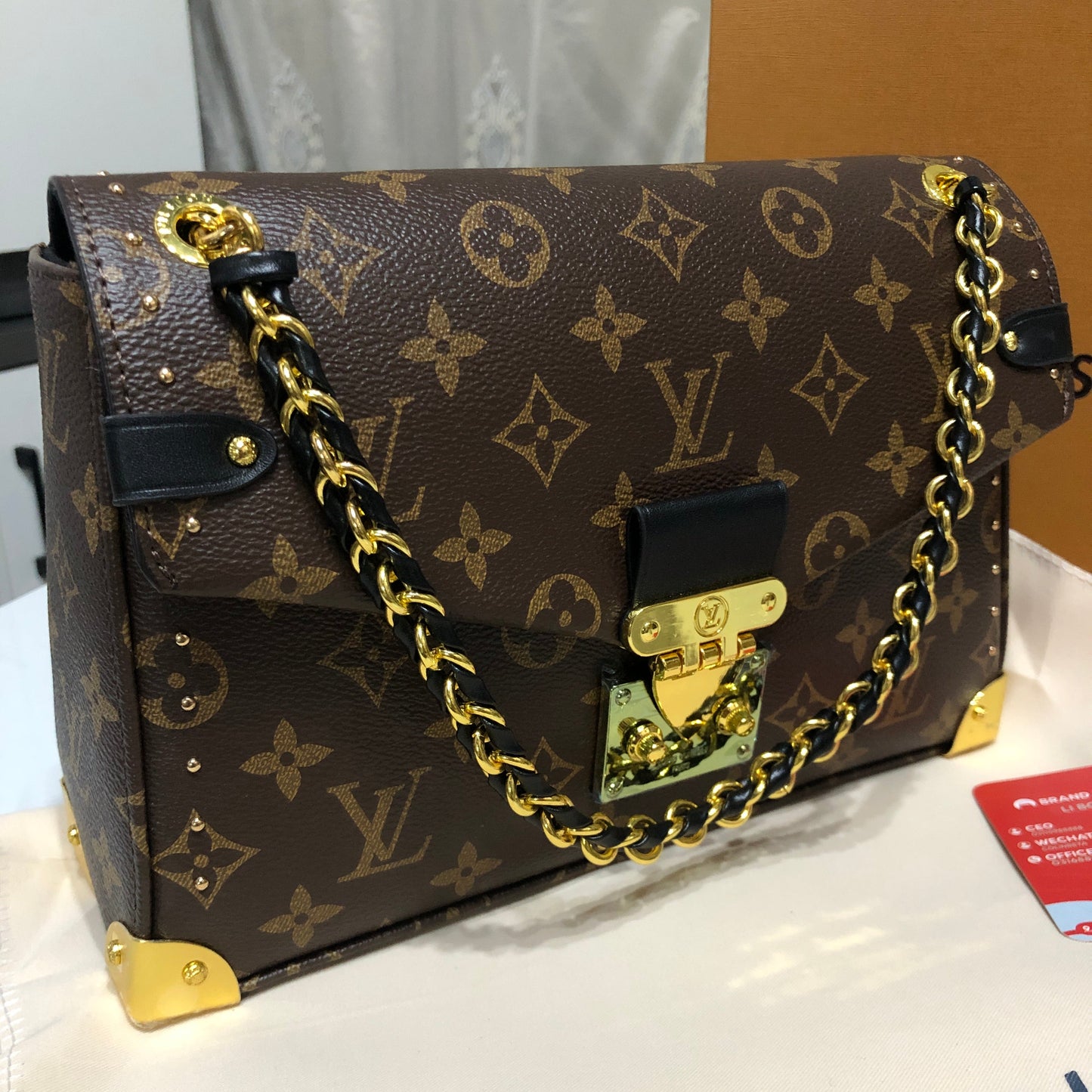 Louis Vuitton Trunkie East West Monogram shoulder bag