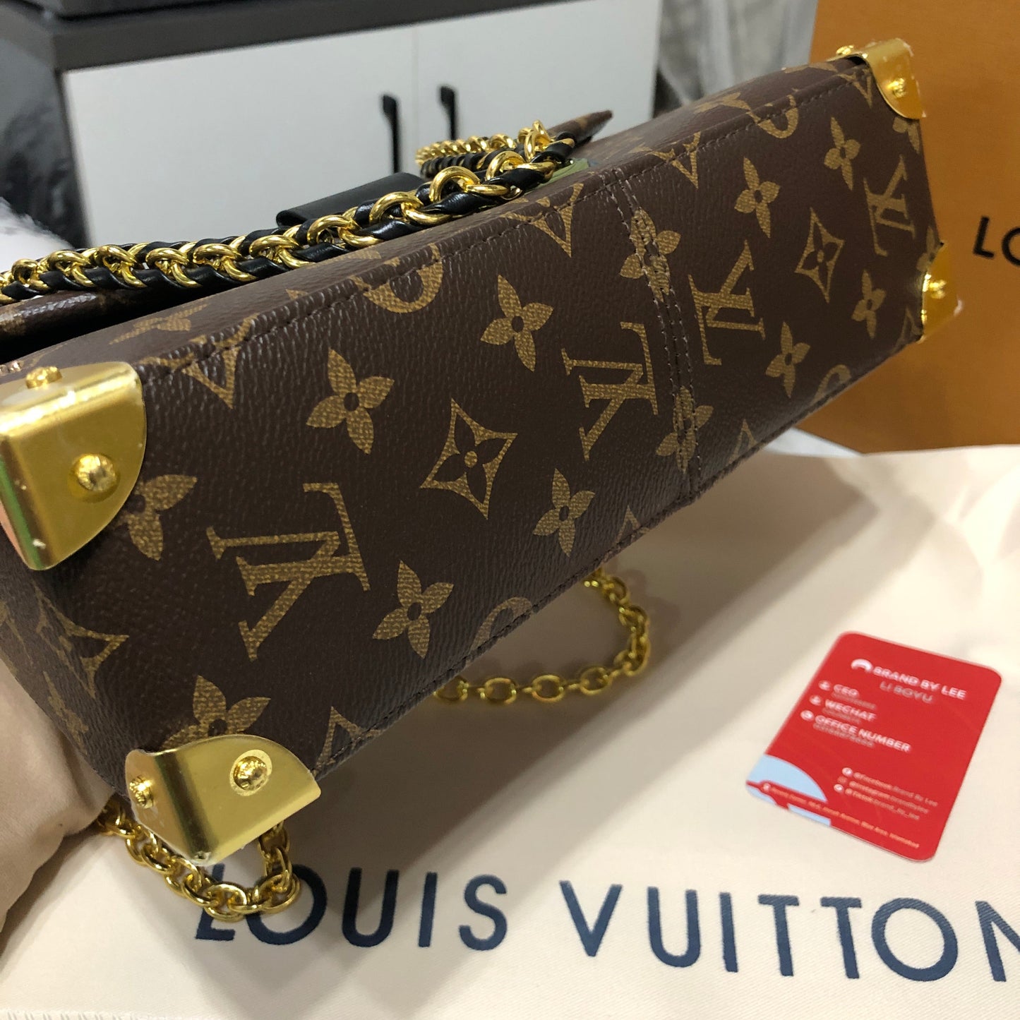 Louis Vuitton Trunkie East West Monogram shoulder bag