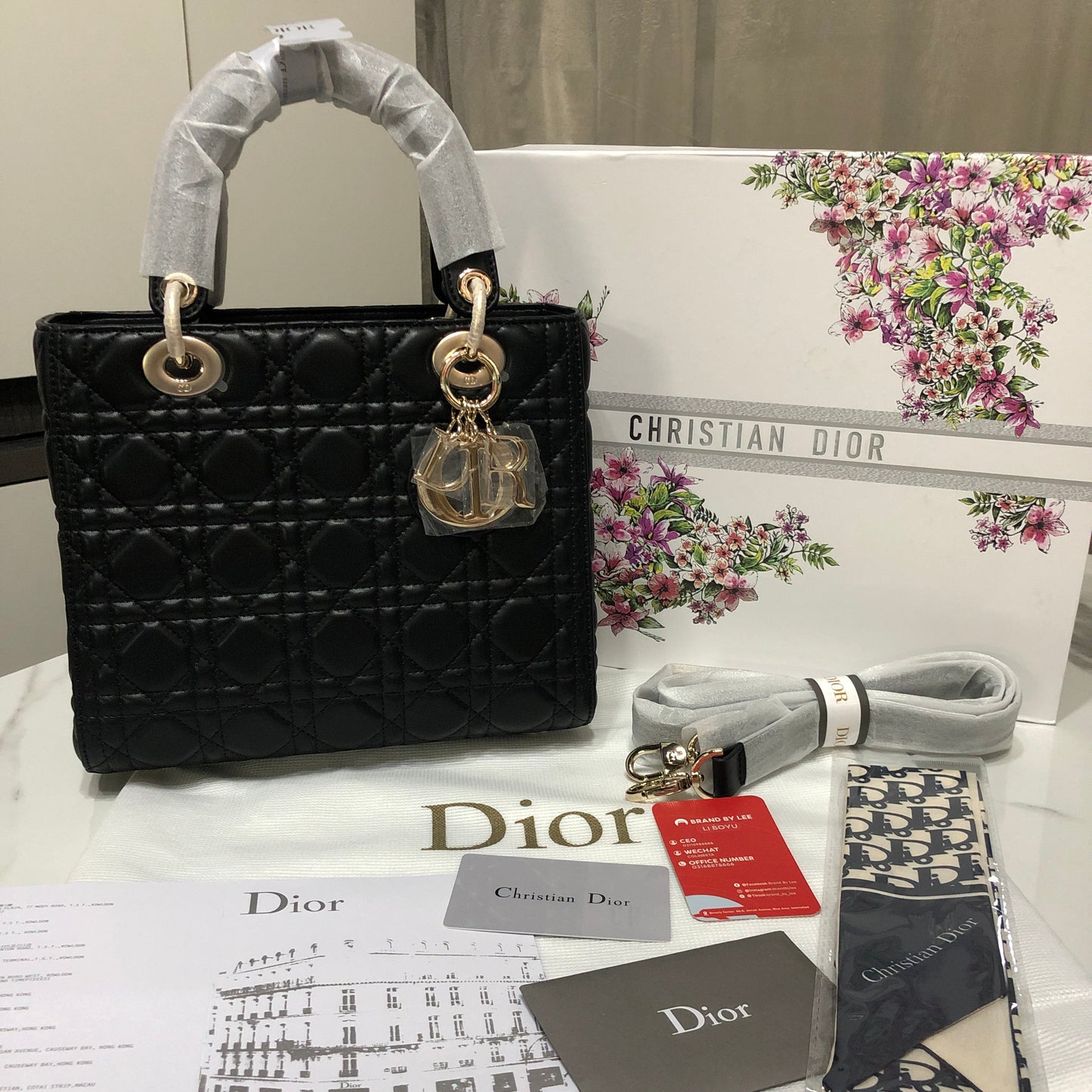 Christian Dior Lady Dior bag