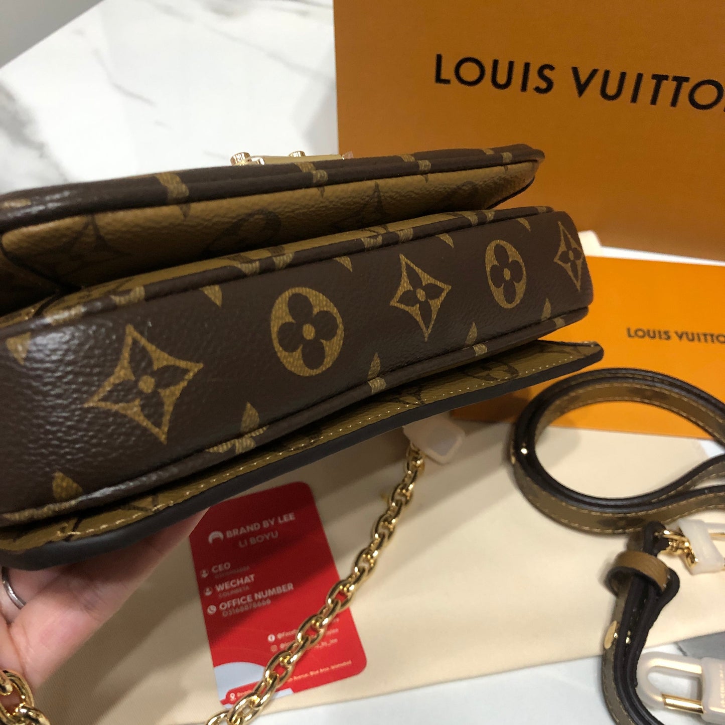 Louis Vuitton Pochette Métis handbag