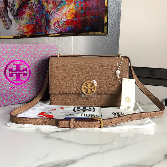 Tory Burch Miller Leather Shoulder Bag