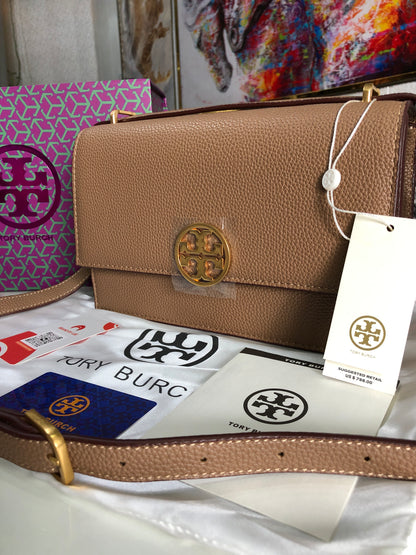 Tory Burch Miller Leather Shoulder Bag