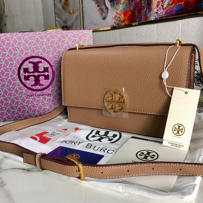 Tory Burch Miller Leather Shoulder Bag