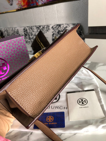 Tory Burch Miller Leather Shoulder Bag