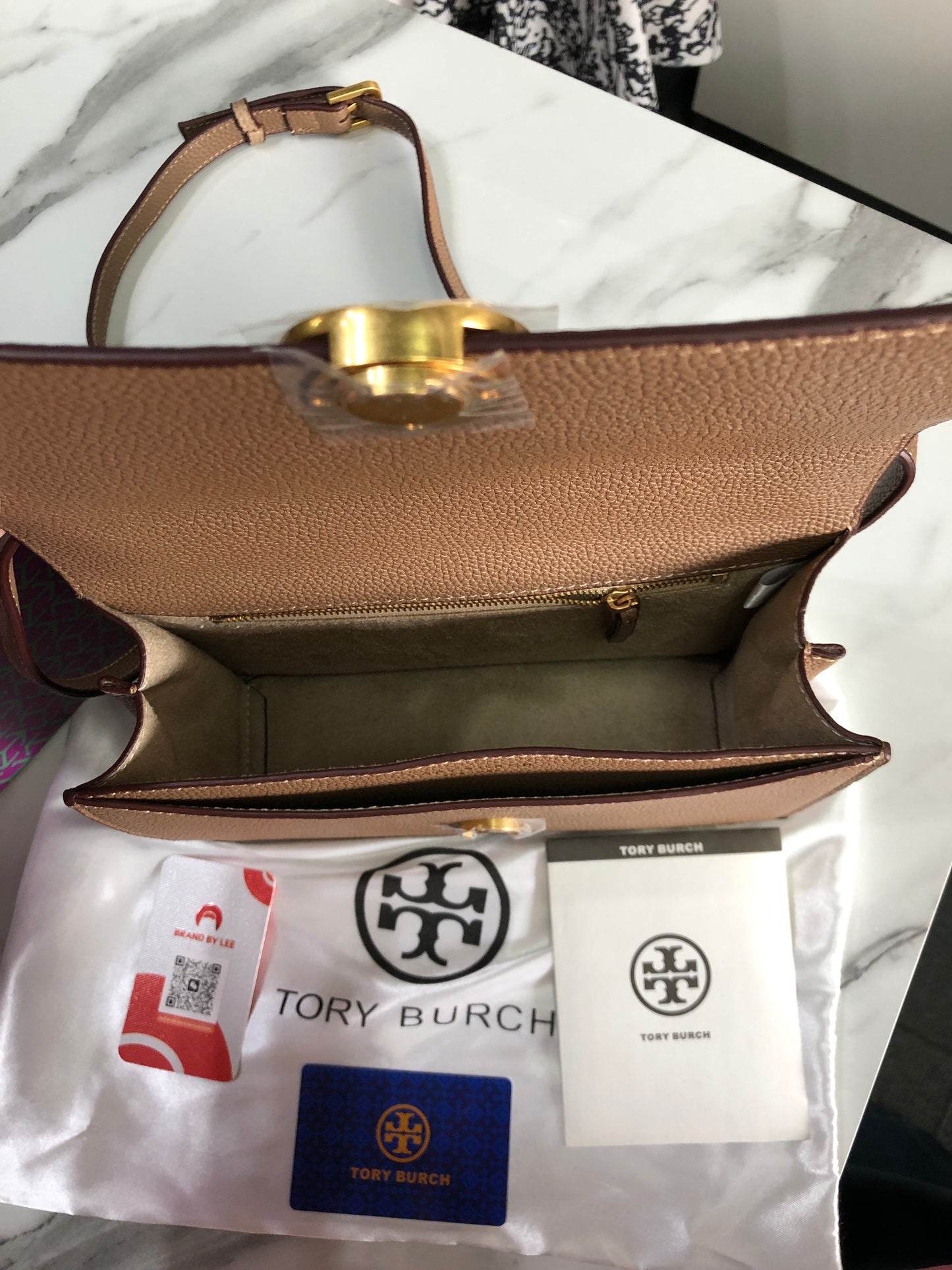 Tory Burch Miller Leather Shoulder Bag