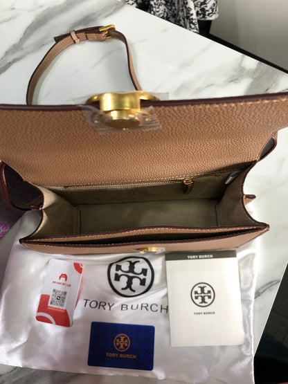Tory Burch Miller Leather Shoulder Bag