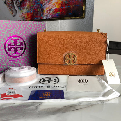 Tory Burch Miller Leather Shoulder Bag