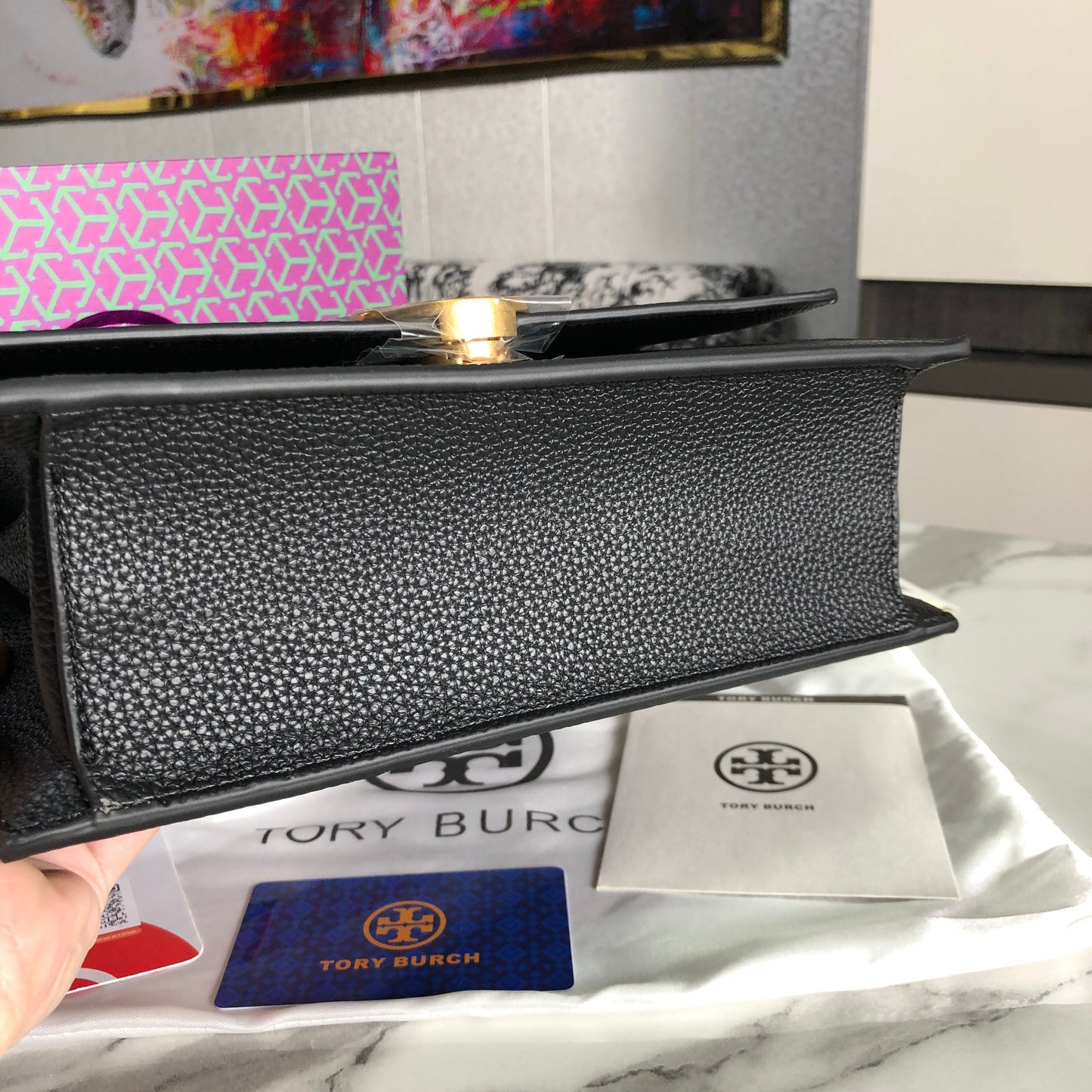 Tory Burch Miller Leather Shoulder Bag