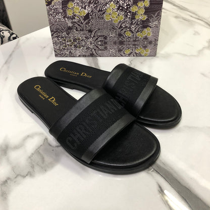 Christian Dior Black Dway slides