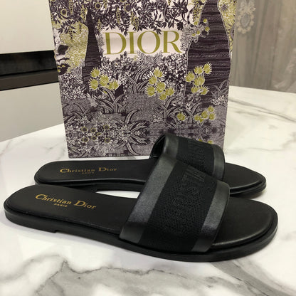 Christian Dior Black Dway slides