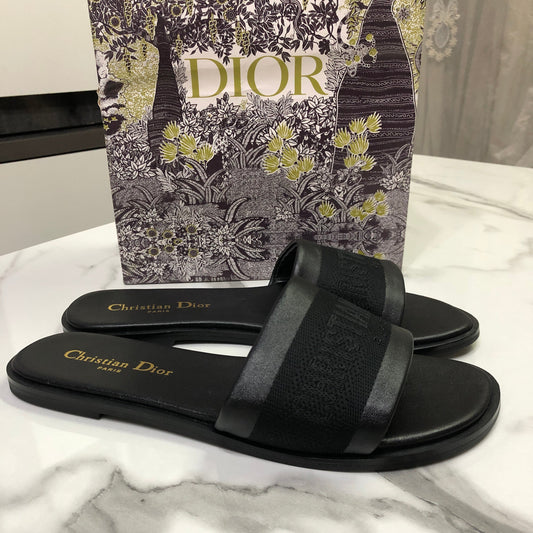 Christian Dior Black Dway slides