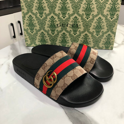 Gucci Men's GG web slide