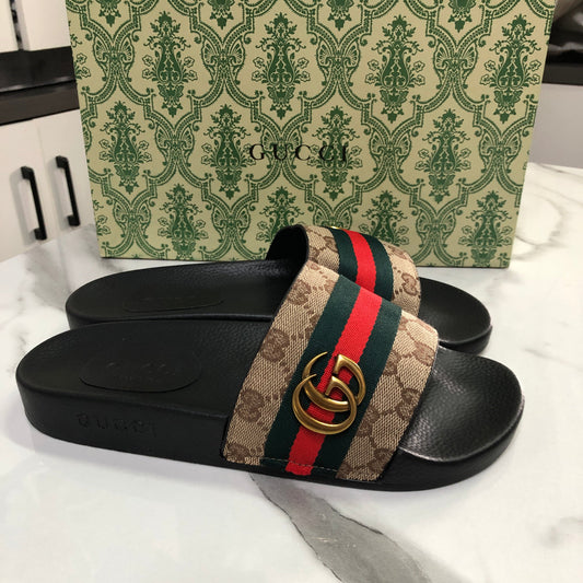 Gucci Men's GG web slide