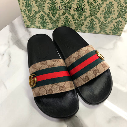 Gucci Men's GG web slide