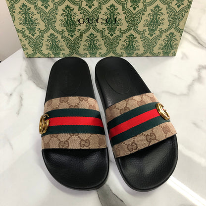 Gucci Men's GG web slide
