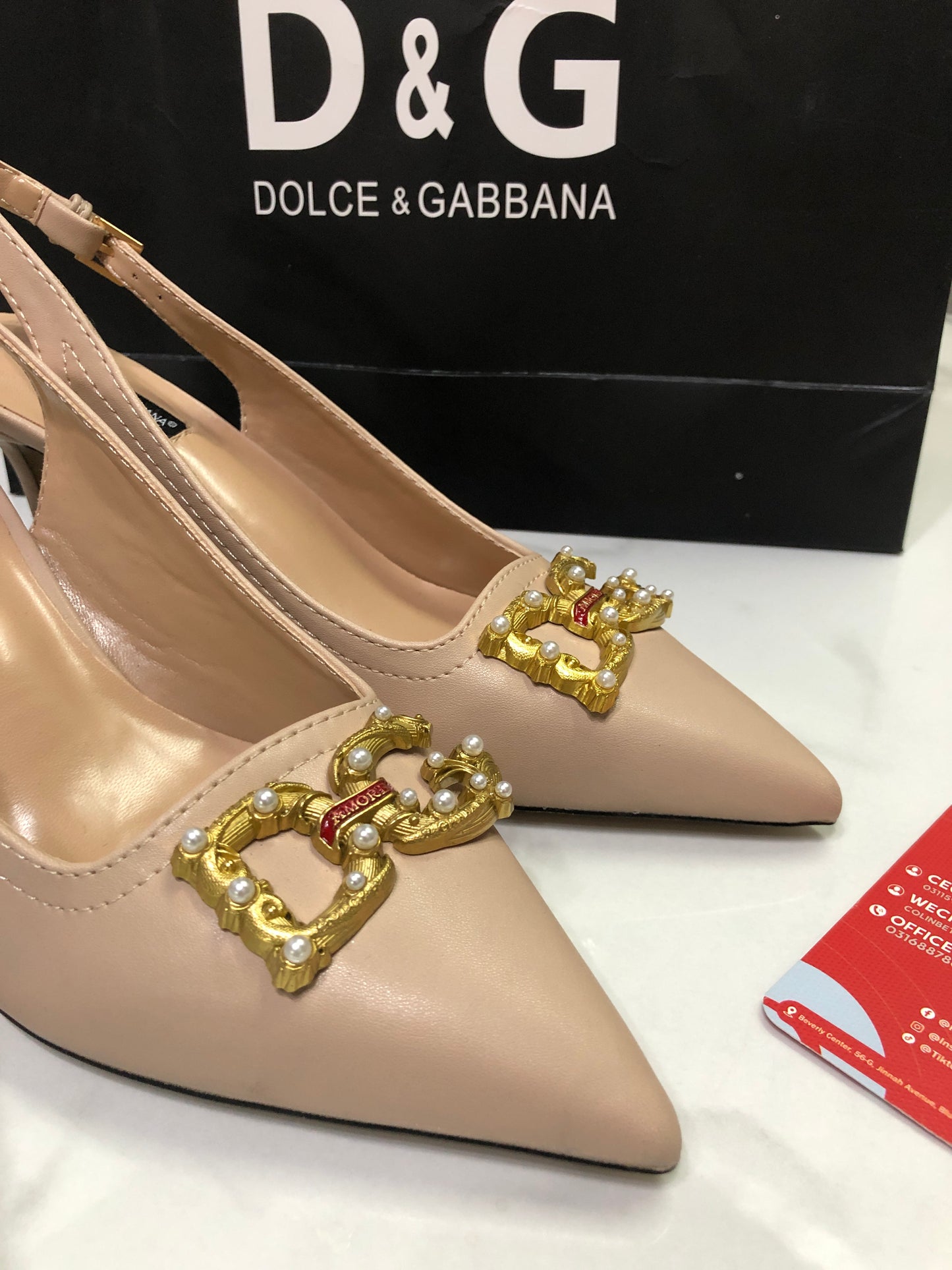 Dolce & Gabbana slingback pumps