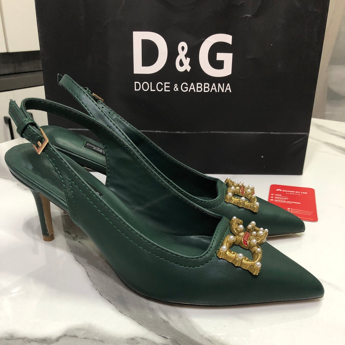 Dolce & Gabbana slingback pumps